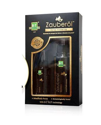Schwabe Zauberol hair oil for alopecia hairloss premature hair fall 
