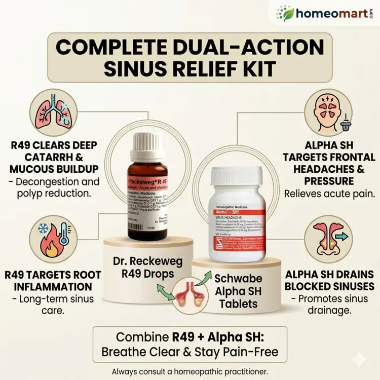 homeopathy medicines for sinus headache relief