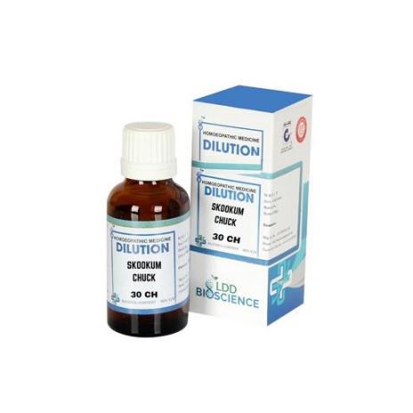 Skookum Chuk Homeopathy Dilution 6C, 12C, 30C, 200C, 1M, 10M