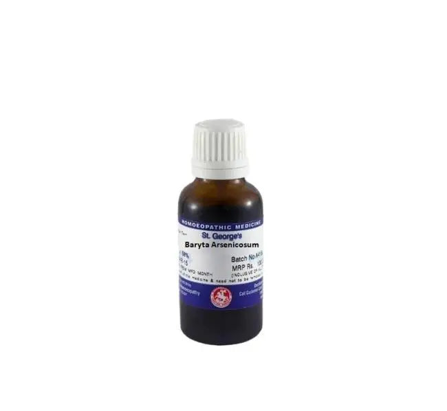 St George Baryta Arsenicosum dilution