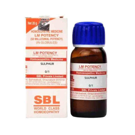 Sulphur Homeopathy LM Potency