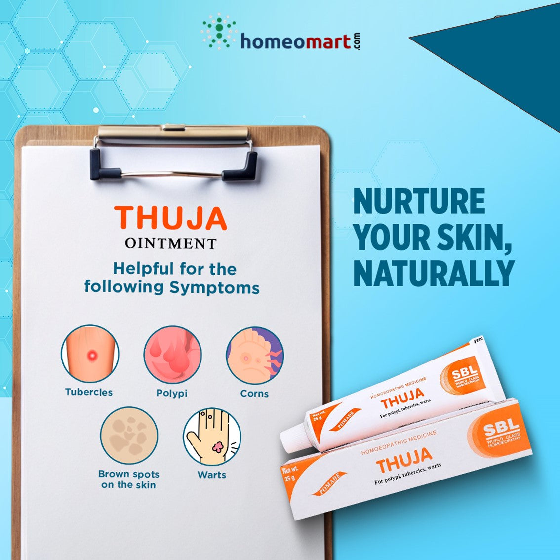 Thuja Occ Skin benefits