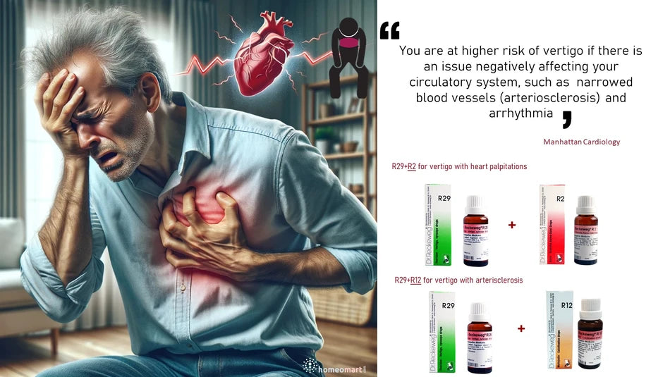 Homeopathy for Individuals with balance problems, dizziness, and arterial hardening issues
