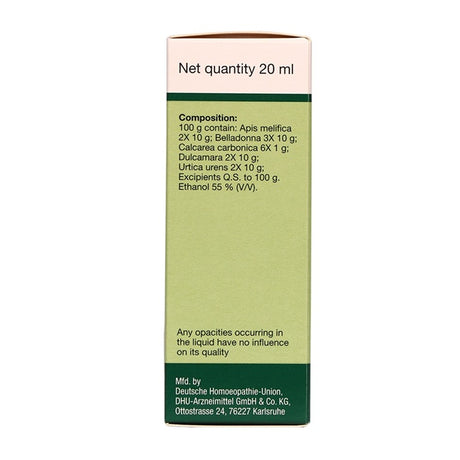 Box with medical or pharmaceutical label on a white background