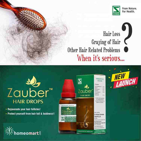 Zauber premium hair drops for hair fall and grey hair