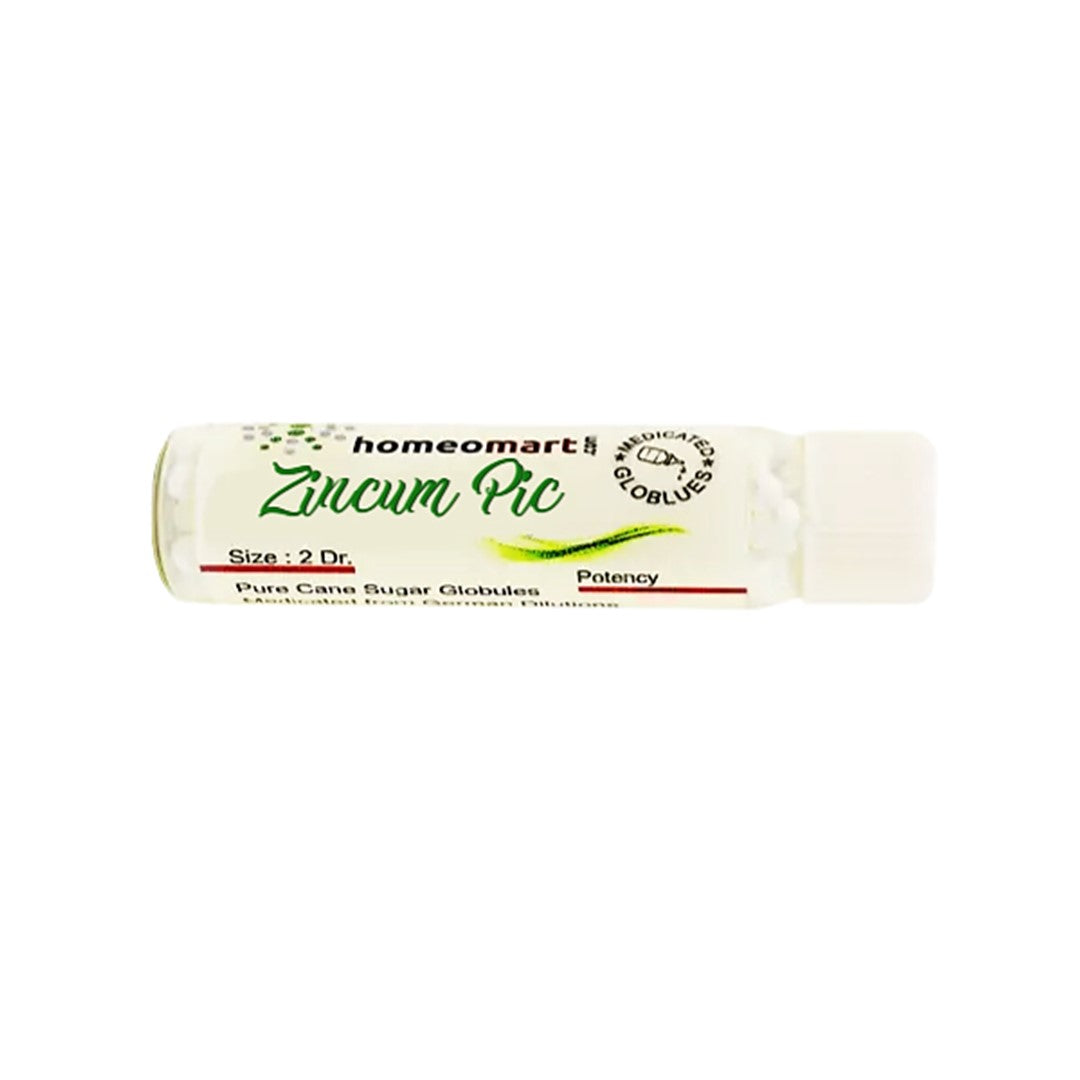 Zincum Picrinicum Homeopathy 2 Dram Pills 6C, 30C, 200C, 1M