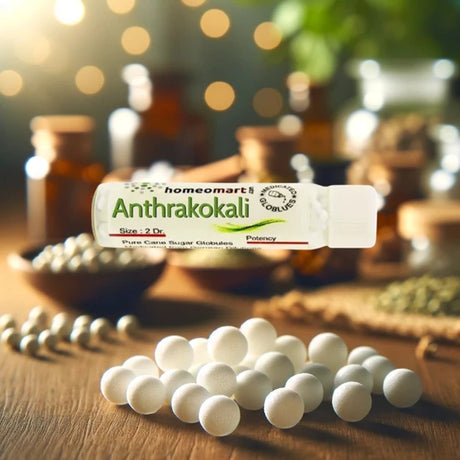 Anthrakokali Homeopathy Medicated Pills in 6C, 30C, 200C, 1M, 10M potency