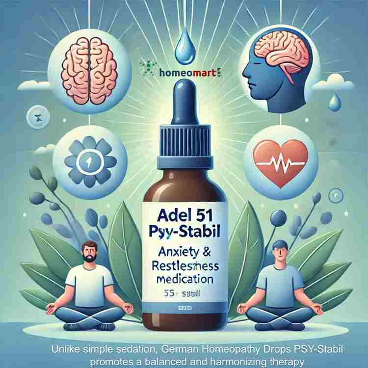 homeopathy for stress, anxiety, and nervous fatigue
