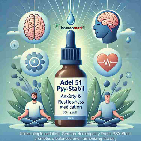 homeopathy for stress, anxiety, and nervous fatigue