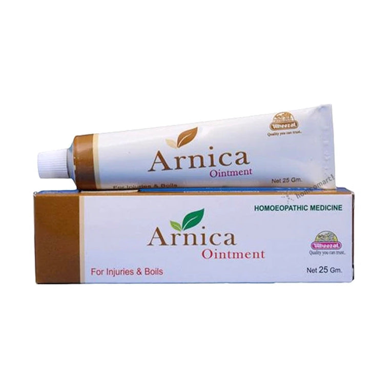 Wheezal Homeopathy Arnica Ointment, 25 Gms, Injury, Boils