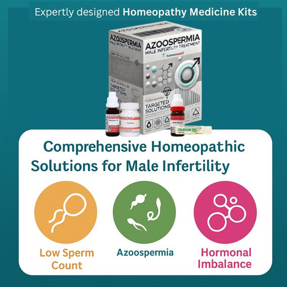 azoospermia and low testosterone relief homeopathy remedies