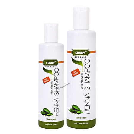 Bakson’s Henna Shampoo with Aloe Vera for oily scalp, frizz control & natural hair shine. Deep conditions, detangles & strengthens with herbal care.