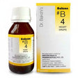 Dr. Bakshi's Bakson #B4 Heart Drops bottle and packaging on a white background