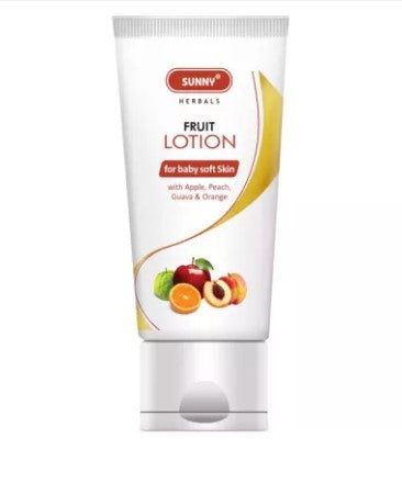 Bakson fruit lotion for soft skin with apple, peach, guava, orange