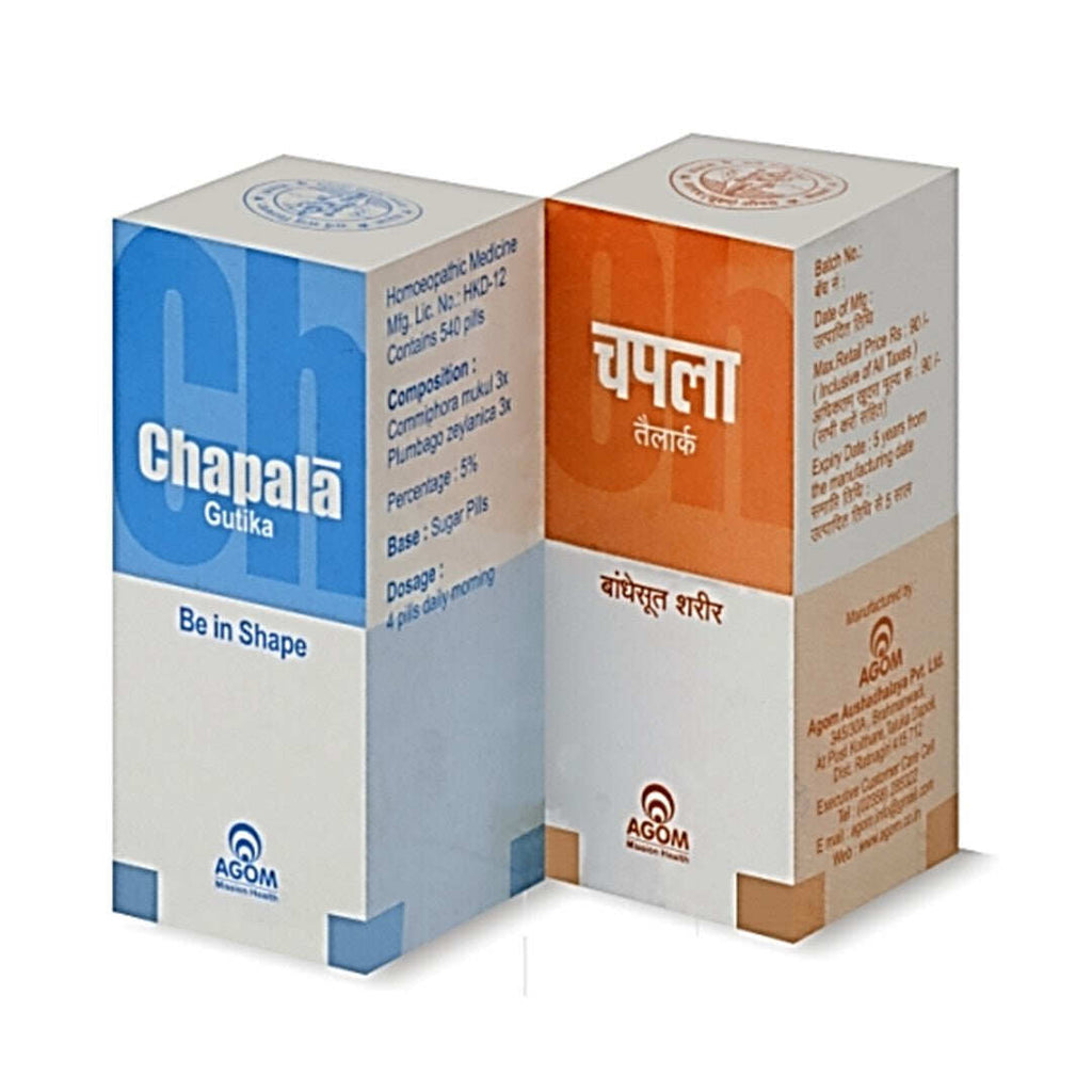 chapala oil and pills combo for weight control
