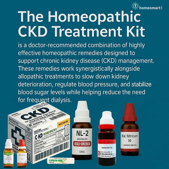doctor recommended homeopathy medicines for CKD treatment