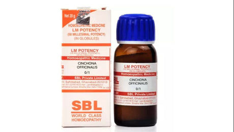 cinchona officinalis China Homeopathy LM potency medicine (pills)