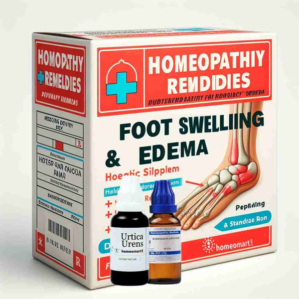Buy Homeopathic Medicine for Foot Swelling & Edema Online HomeoMart