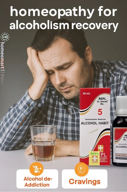 REPL No. 5 alcohol withdrawal support, natural remedy to stop alcohol craving