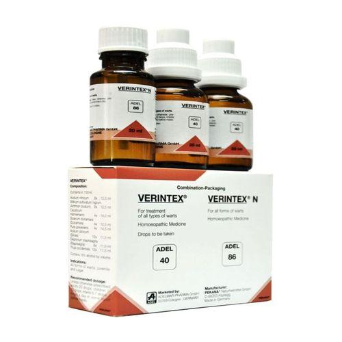 verintex, adel, wart treatment, wart medicine, wart remedy, wart drops, homeopathy, homeopathic medicine, homeopathic drops, thuja occidentalis, acidum nitricum, nitric acid, causticum, ruta graveolens, silicea, acidum silicicum, dulcamara, solanum dulcamara, antimonium crudum, staphysagria, recurrent warts, common warts, vulgar warts, plantar warts, juvenile warts, finger warts, viral warts, hyperkeratosis, skin growths, constitutional remedy, german homeopathy, oral drops, immune support, skin health, rec