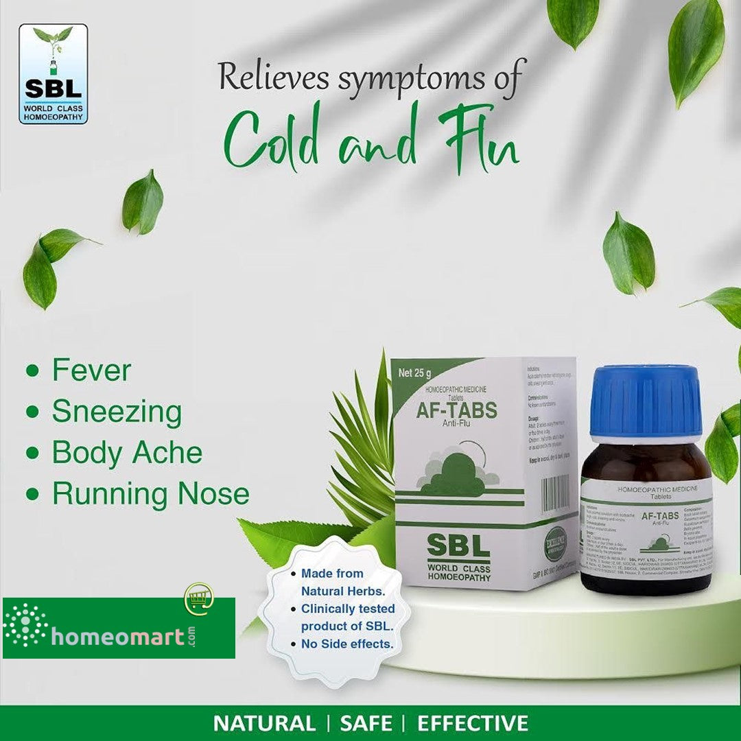cold and flu tablet uses in homeopathy, homeopathy for influenza, SBL flu tablets, sneezing relief tablets, homeopathic fever medicine