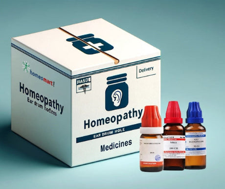 ear drum hole treatment homeopathy medicines