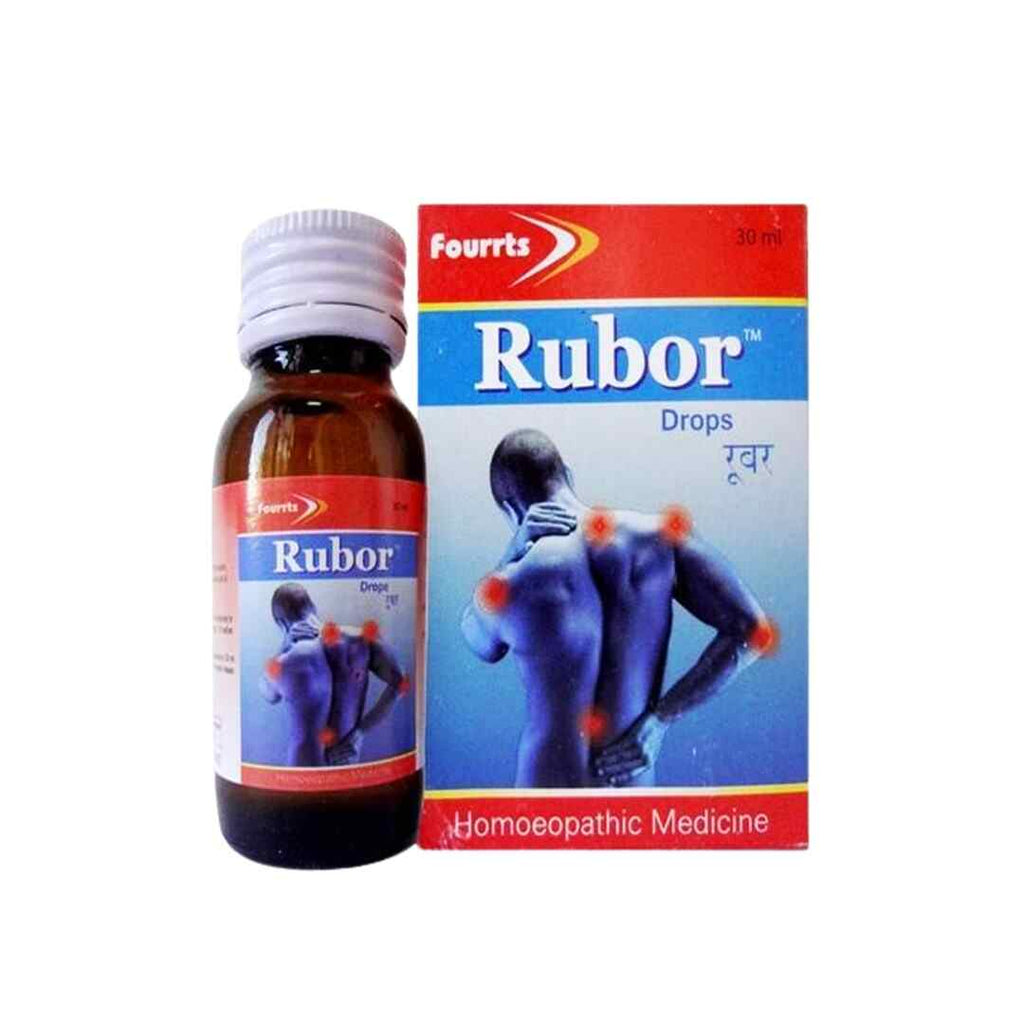 Fourrts Rubor Oral homeopathy Drops for Muscular Pain Rheumatism and Arthritis