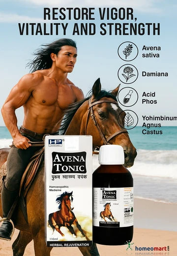 improve your physical strength, energy, and vitality with best herbal male vigor tonic from Hahnemann