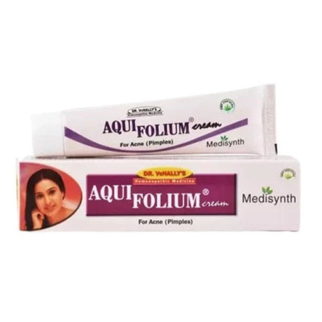 address skin imperfections with Medisynth Aquifolium Cream – a natural homeopathic solution that treats skin issues without harsh chemicals.