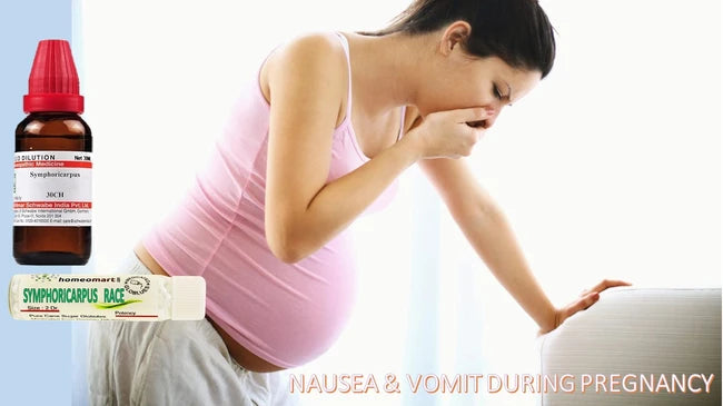 Symphoricarpus Racemosa 30 for Motion Sensitive Persistent Vomiting in pregnancy