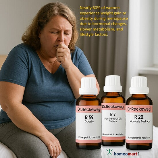 reckeweg homeopathy drops for women combating obesity in menopause