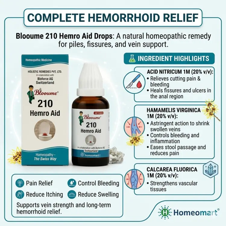 homeopathy, swiss homeopathic piles medicine, blooume hemro aid uses, best medicine for piles without surgery, internal hemorrhoids treatment homeopathy, buy piles drops online india, itching piles relief medicine, vein strengthening homeopathy piles