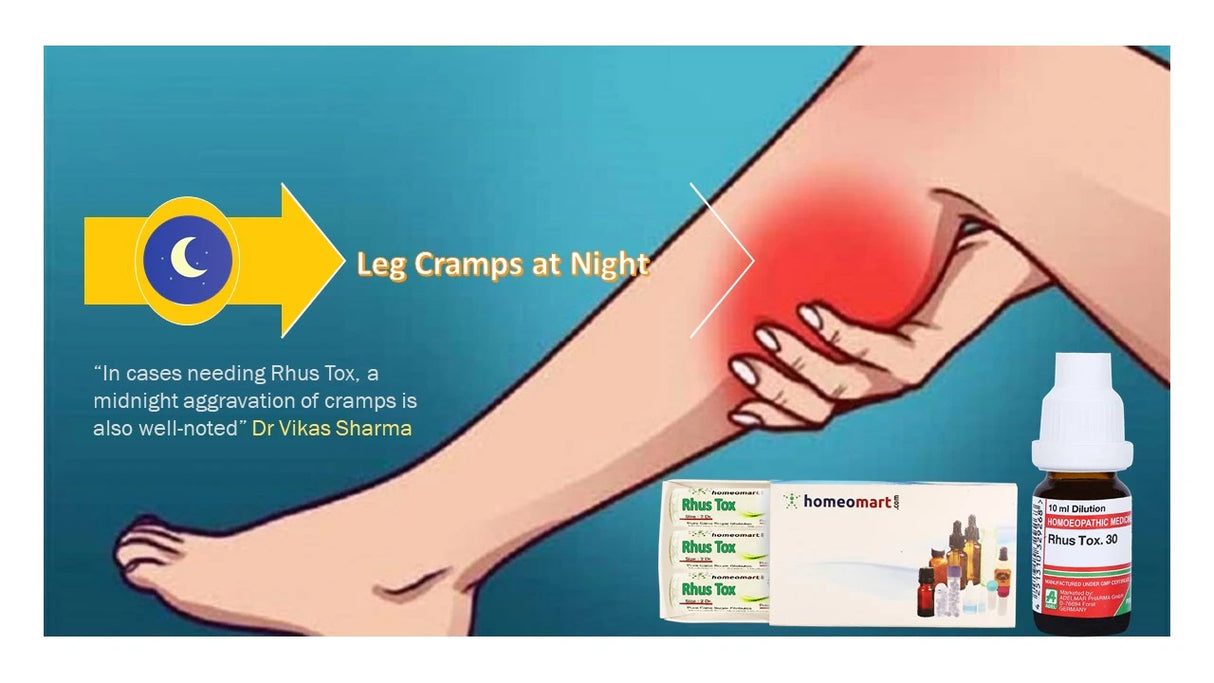 Best Homeopathic medicine for muscle cramps