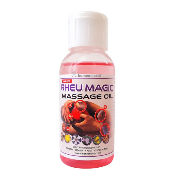 Savi Rheu Magic Massage Oil is a fast-penetrating herbal formula enriched with homeopathic extracts like Arnica, Rhus Tox, Gaultheria, and more. Whether you're tackling chronic joint pain, post-workout soreness, or nerve-related discomfort, this oil delivers cooling, anti-inflammatory relief with a natural, non-greasy