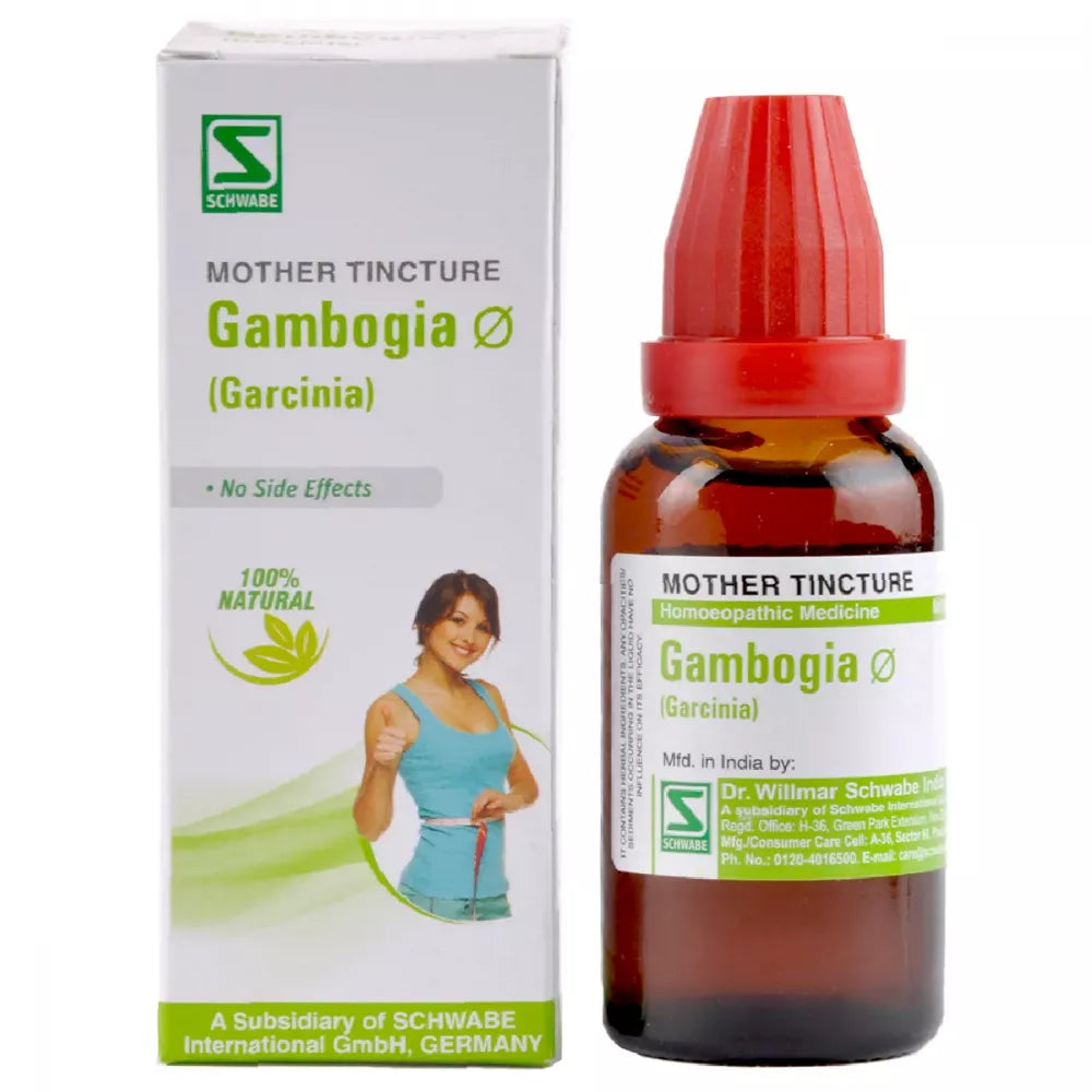 Garcinia Gambogia Homeopathic Tincture in 30ml & 100ml