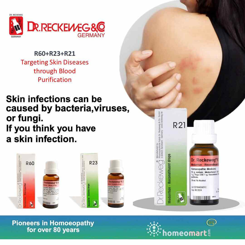 skin infection homeopathy medicines