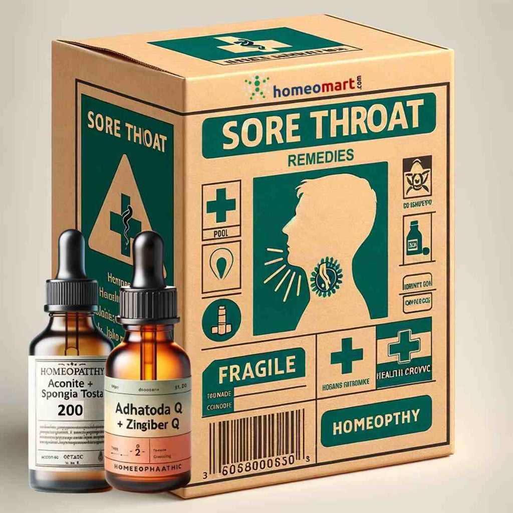 Natural Relief for Sore Throat with Homeopathy