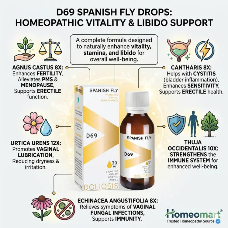 doliosis d69 drops uses, natural aphrodisiac homeopathy safe, medicine for low libido homeopathy, energy and vitality tonic homeopathy
