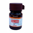 Bottle labeled 'Bio Vas' with a purple cap on a white background