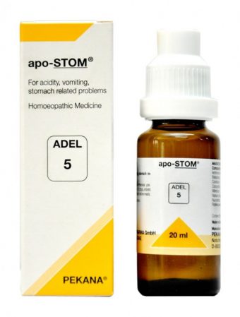 Adel 5 Apo-STOM drops for diseases related to digestive system