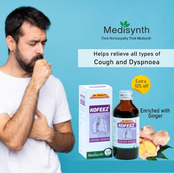 Homeopathy kofeez for all types of cough, difficulty in breathing bronchial ailments