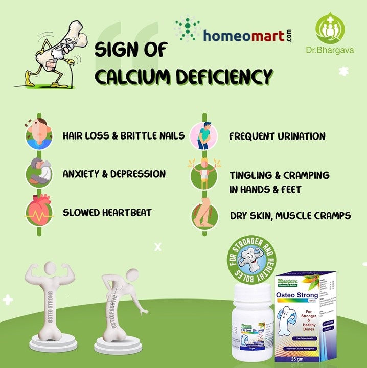 calcium deficiency symptoms in males females