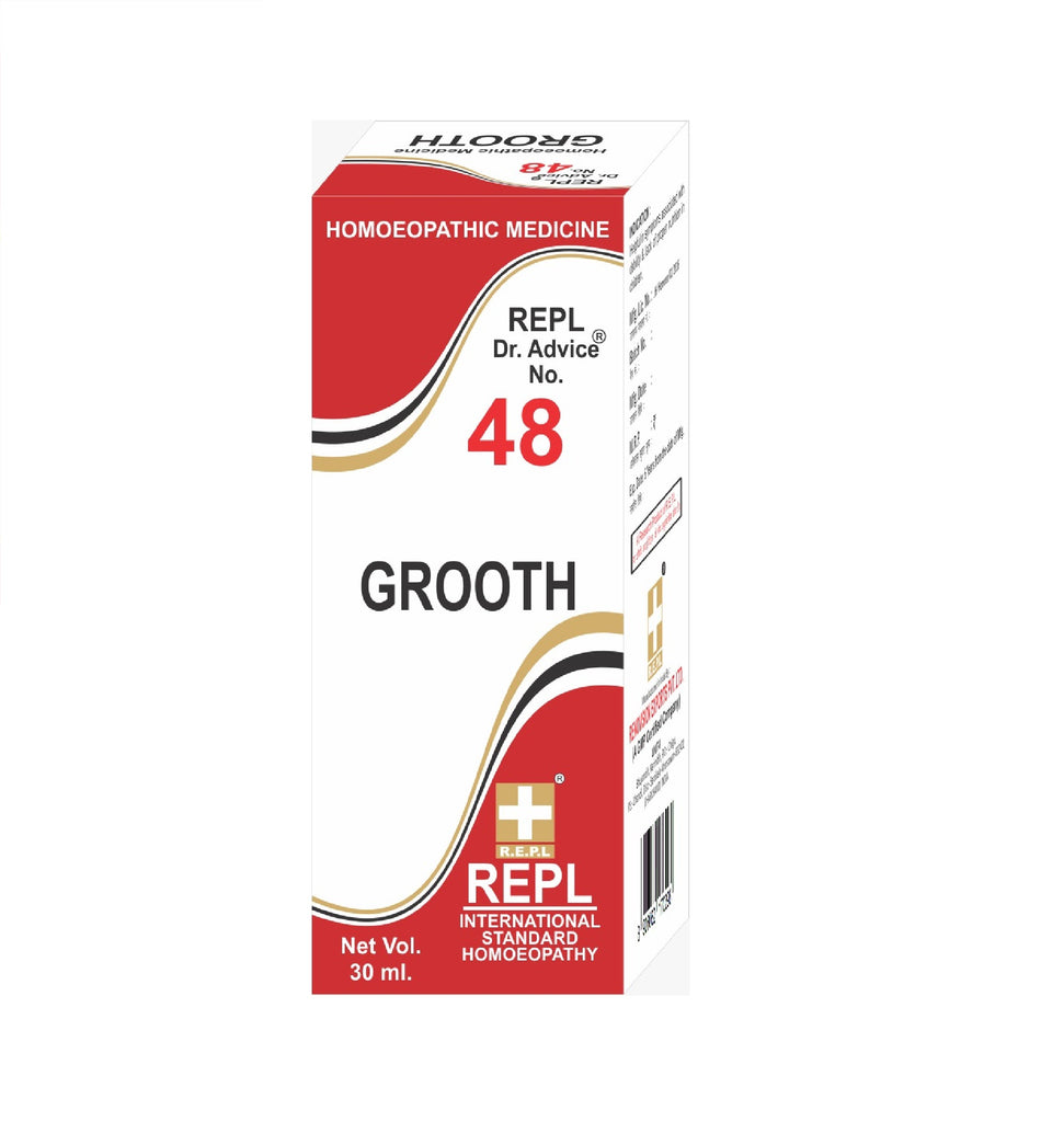 Homeopathy REPL Dr Adv No 48 grooth drops stunting