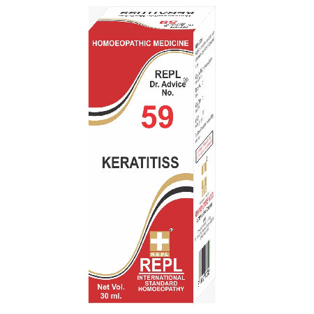 Homeopathy REPL Dr Adv No 59 keratitiss drops