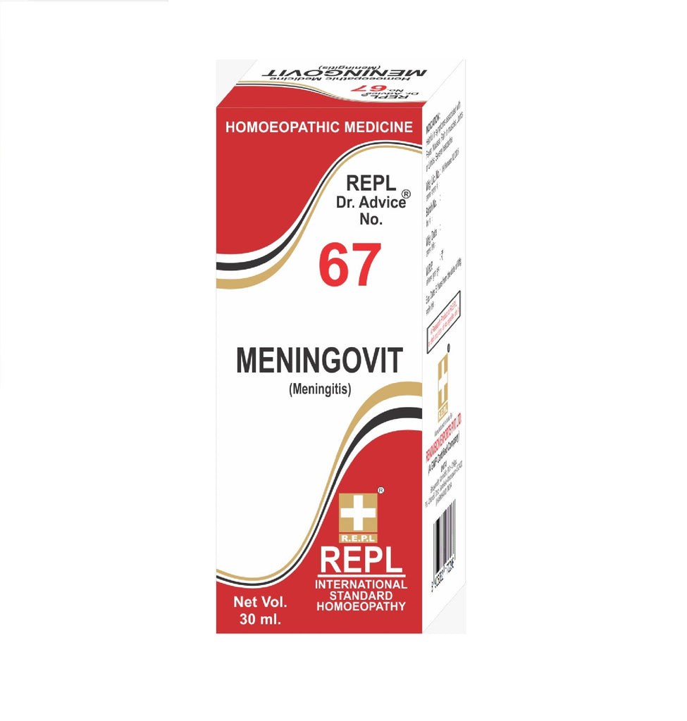 homeopathy REPL Dr Adv No 67 meningovit drops