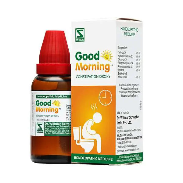 Schwabe Good Morning  homeopathy drops for Constipation relief