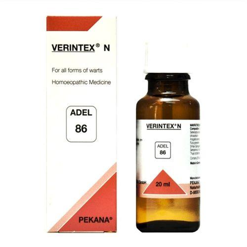 Adel 86 Verintex N external drops treatment of Warts