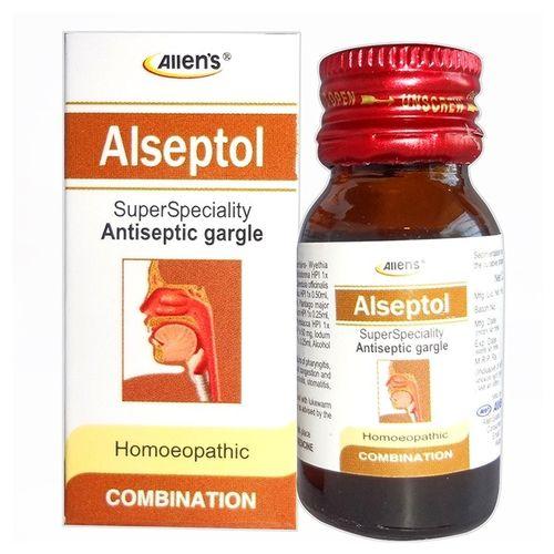 Allen Homeopathy Alseptol-Pack of 3 (antiseptic Gargle)