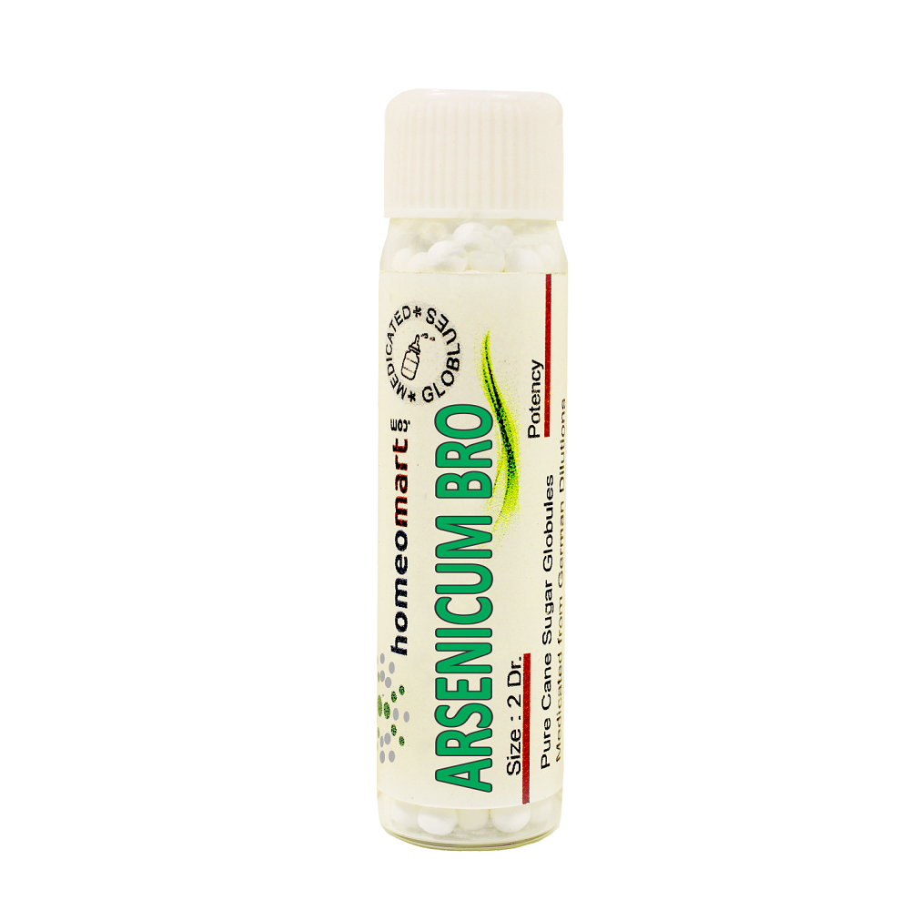 Arsenicum Brom Homeopathy 2 Dram Pills