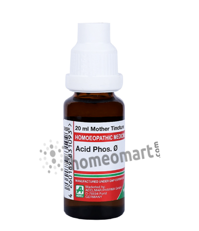 German Adel acid phos (Acidum Phosphoricum) Mother Tincture Q